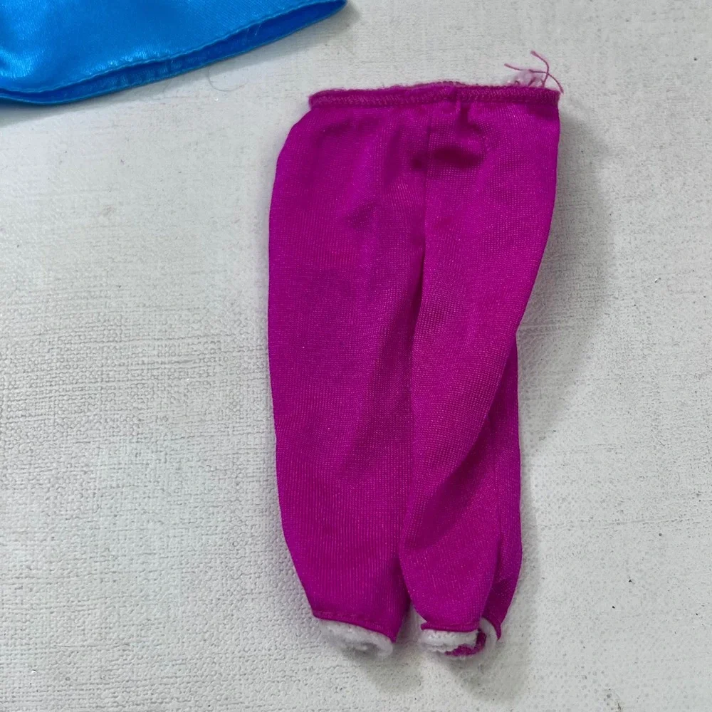 Mixed Doll Clothes Lot Pink Blue Ruffle Dress Skirt Pants Barbie Bratz Style 9pc